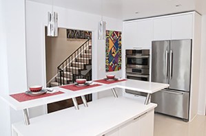 Newly renovated kitchen