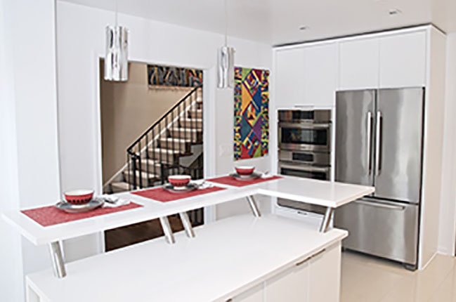 Newly renovated kitchen