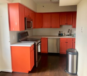 Kitchen cabinets before